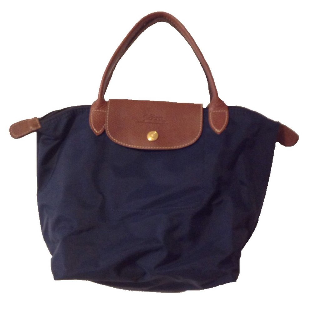 Longchamp Top Handle Bag, S, Navy